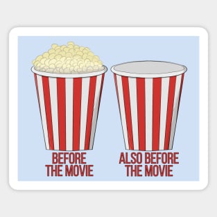Popcorn at the cinema Magnet